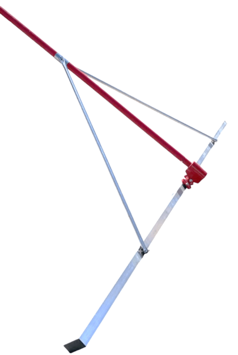 Regla Alisadora Hormigon Acero Inoxidable 300 x 10 cm