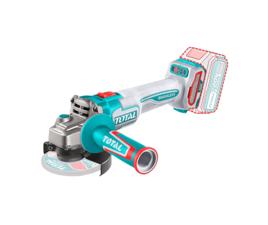 Esmeril Angular Inalambrico Total 4 1/2 20V TAGLI27153
