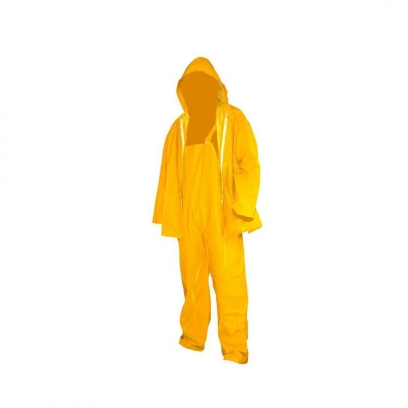 Traje Agua Impermeable Con Jardinera Amarillo Skalar Por Tallas